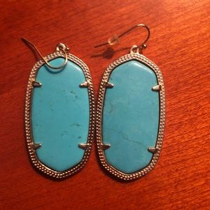 Kendra Scott Turqouise Danielle Earrings